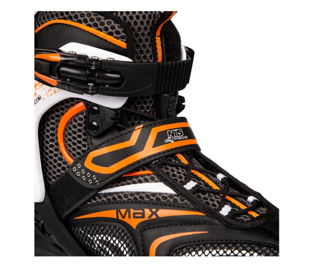 Nils Extreme Łyżworolki Czarno-Pomarańczowe rozmiar 39 - 1107667 - zdjęcie 7